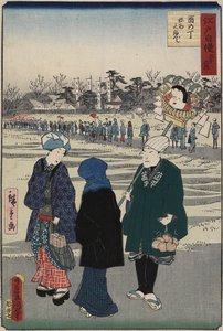 1864年7月在公鸡日举行的神社博览会